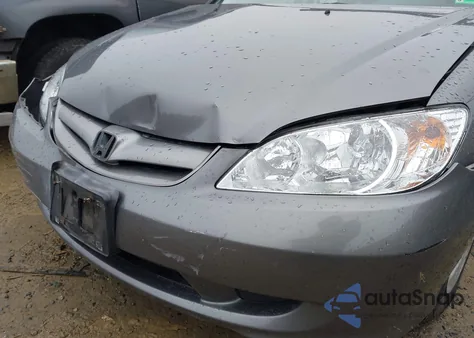 2005 Honda Civic Vp z USA, uszkodzony, nr VIN 1HGES163X5L024983